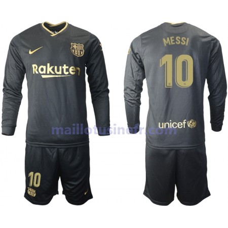 Maillot de Foot FC Barcelone Lionel Messi 10 Extérieur 2020-21 Manches Longues - Enfant Maillot de Foot FC Barcelone Lionel Messi 10 Extérieur 2020-21 Manches Longues - Enfant